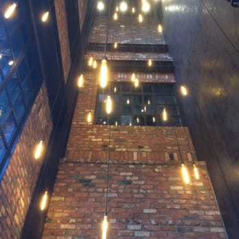Rooftop - Beautiful Edison bulb light installation in lobby area. - New American Near Me - Walnut Creek, California Rooftop - Beautiful Edison bulb light installation in lobby area. - New American Near Me - Walnut Creek, California