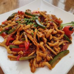 China-Restaurant - Schweinefleisch Szechuan Art.