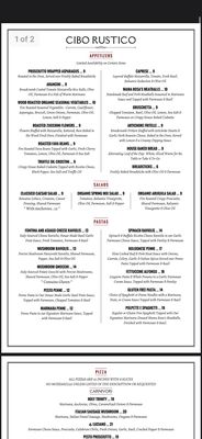 Menu photo 6 Cibo Rustico Pizzeria Santa Rosa, CA