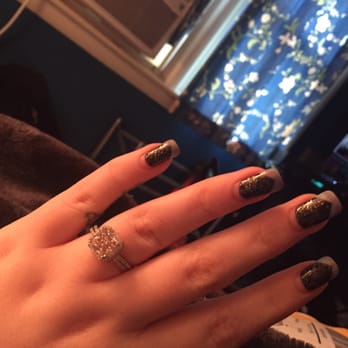 Soho Nails Spa - Cary - This was right before my fill a whole month no breaks nothing LIQUID GEL!!! - Nail Salons Near Me - Cary, North Carolina