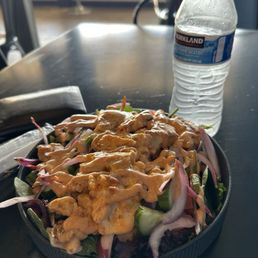 Buffalo chicken salad.