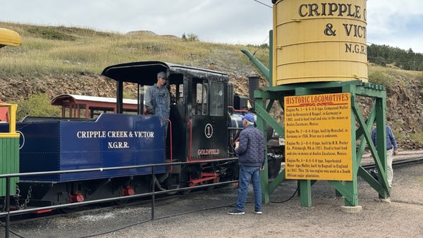 Cripple Creek and Victor Narrow Gauge Railroad by null