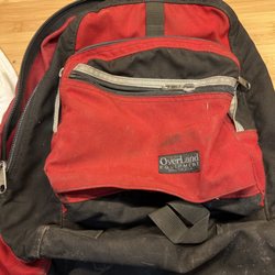 Overland Equipment - Red backpack