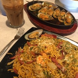 Seafood Pasta and Mussels Seafood Pasta and Mussels