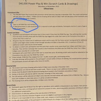 M Resort - NOT TRUE! You ALSO have to spend at least $100/month to qualify. FIX YOUR RULE or honor it! - Hotels Near Me - Henderson, Nevada