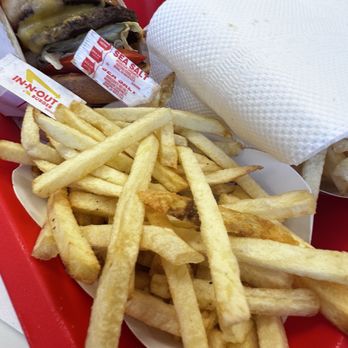 In-N-Out Burger - Cheeseburger and fries - Burgers Near Me - San Clemente, California