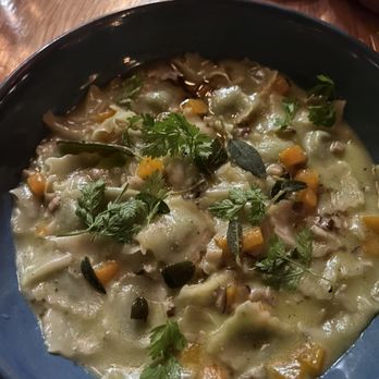 Amelie - Raviolis du Royans - comte, butternut squash, mushrooms - Wine Bars Near Me - Washington, DC, District of Columbia Amelie - Raviolis du Royans - comte, butternut squash, mushrooms - Wine Bars Near Me - Washington, DC, District of Columbia