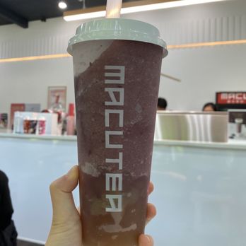 Macu Tea - UW - bobo grape smoothie - Bubble Tea Near Me - Seattle, Washington