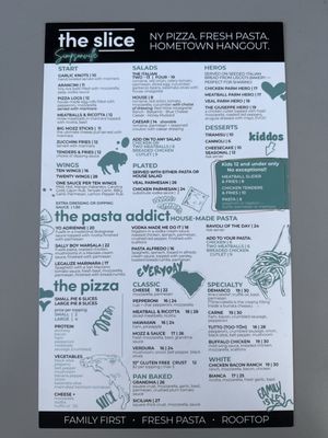 Menu photo 1 The Slice Simpsonville, SC Menu photo 1 The Slice Simpsonville, SC