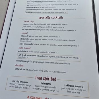 The Prado at Balboa Park - Menu - New American Near Me - San Diego, California The Prado at Balboa Park - Menu - New American Near Me - San Diego, California