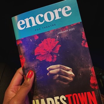 Fox Theatre - Hadestown Playbill - Performing Arts Near Me - Atlanta, Georgia Fox Theatre - Hadestown Playbill - Performing Arts Near Me - Atlanta, Georgia