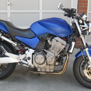 Cyclefinish-Bobby Keith - Bobby Keith's paint job on my Honda 919.  Daytona Blue Pearl with a Matte Finish. - Motorcycle Repair Near Me - Menlo Park, California
