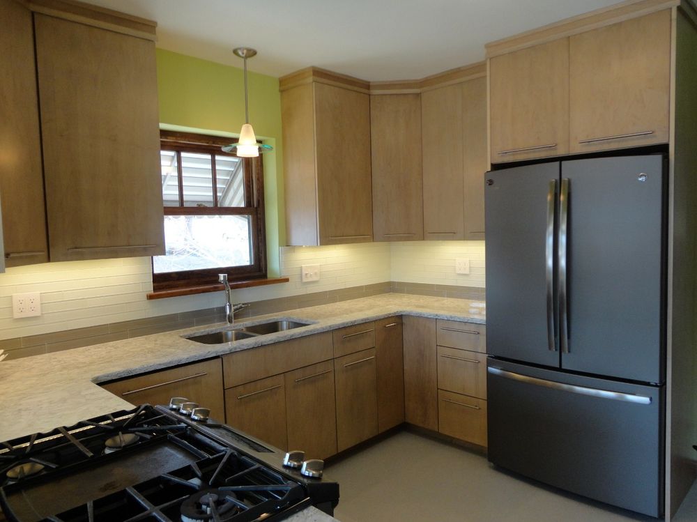 Fully remodeled mid-century modern kitchen