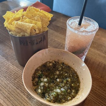 Mi Vida - Chips y Salsa with a Lola (sprite and guava) - Mexican Near Me - Washington, DC, District of Columbia
