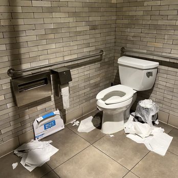 Starbucks - Yuck. The other stall had a bag of garbage sitting next to the toilet. - Coffee & Tea Near Me - Fairfield, California Starbucks - Yuck. The other stall had a bag of garbage sitting next to the toilet. - Coffee & Tea Near Me - Fairfield, California