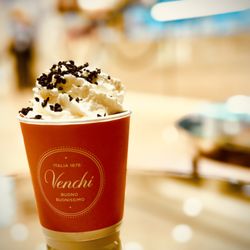 Hot chocolate with whipped cream