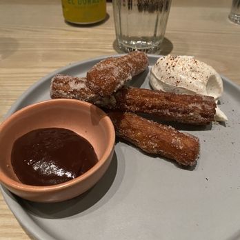 The Camino - Very small churro - tasty, but not a good value. - Mexican Near Me - Missoula, Montana