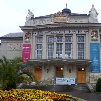 Cafe Ingeborg Bachmann - The beautiful Stadttheater of Klagenfurt in the vicinity - Cafes Near Me - Klagenfurt, 2