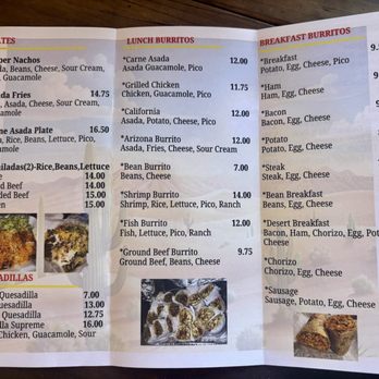 Desert Cave - Menu inside 4/16/25 - Mexican Near Me - Cave Creek, Arizona Desert Cave - Menu inside 4/16/25 - Mexican Near Me - Cave Creek, Arizona