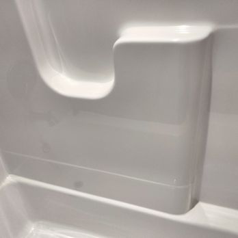 OCD Clean Queen - Results of a tub/shower surround deep clean! - Home Cleaning Near Me OCD Clean Queen - Results of a tub/shower surround deep clean! - Home Cleaning Near Me