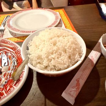 Great Village Chinese Restaurant - White rice - Chinese Near Me - Tucson, Arizona