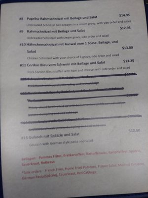 Menu photo 7 Little Bavarian Restaurant El Paso, TX Menu photo 7 Little Bavarian Restaurant El Paso, TX