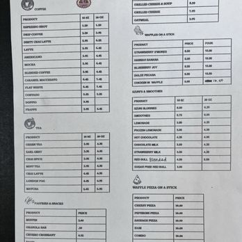 Geraldine's Coffee and More - Menu - Coffee & Tea Near Me - Murray, Utah