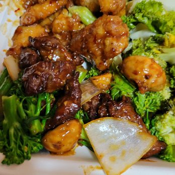 Panda Express - 3 pieces of angus beef - Chinese Near Me - Germantown, Maryland Panda Express - 3 pieces of angus beef - Chinese Near Me - Germantown, Maryland