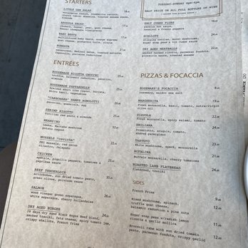 Marlow Bistro - Menu - Mediterranean Near Me - New York, New York