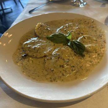 Oliva Trattoria - Ravioli Zafferano I believe - Pizza Near Me - Sherman Oaks, California