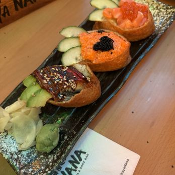 Izakaya Nana - Inari Sushi (3 Pcs) - Izakaya Near Me - Queens, New York Izakaya Nana - Inari Sushi (3 Pcs) - Izakaya Near Me - Queens, New York