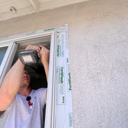 Winmaxx - applying double flashing to all of our window installations.
