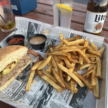Prohibition 2020 - Half of my burger and fries - American Near Me - Orchard Park, New York Prohibition 2020 - Half of my burger and fries - American Near Me - Orchard Park, New York