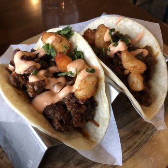 Don Tito - Surf and Turf Taco 2 Pcs Dinner - Mexican Near Me - Arlington, Virginia Don Tito - Surf and Turf Taco 2 Pcs Dinner - Mexican Near Me - Arlington, Virginia