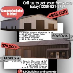 L&G Building and Concrete - Give us a call at (336)-521-9787