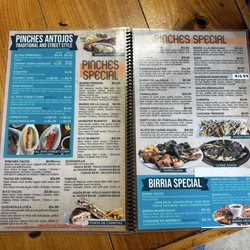 PINCHES TACOS SHACK - Menu