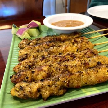 Uncle Chin's Kitchen - Chicken Satay - Malaysian Near Me - Katy, Texas Uncle Chin's Kitchen - Chicken Satay - Malaysian Near Me - Katy, Texas
