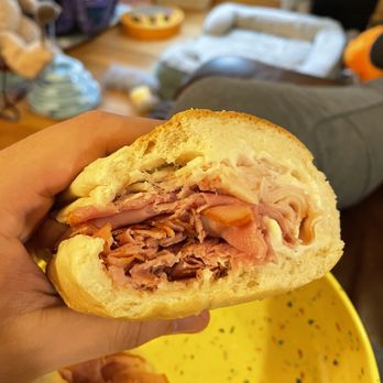 The Deli - Another picture of The Budster sandwich, it was absolutely delicious! - Delis Near Me - Leesburg, Virginia