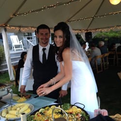 Kitchen Porch Catering - Kitchen Porch Paella at the wedding buffet on Martha's Vineyard