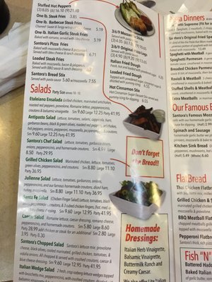 Menu photo 8 Santora's Pizzeria Depew, NY Menu photo 8 Santora's Pizzeria Depew, NY