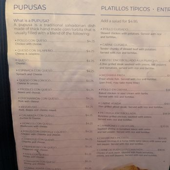 Cuscatlan Comida Salvadoreña - Menu - October 2024 - Salvadoran Near Me - Escondido, California