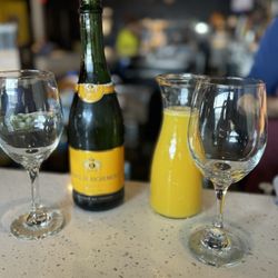 SOB Downtown - Bar area with Mimosa Bottle Service