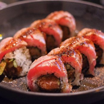 Crazy Rock'N Sushi - CAJUN TUNA ROLL; IG: @lindathefoodie - Sushi Bars Near Me - Glendale, California Crazy Rock'N Sushi - CAJUN TUNA ROLL; IG: @lindathefoodie - Sushi Bars Near Me - Glendale, California