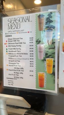 Menu photo 3 Sharetea Pittsburg, CA