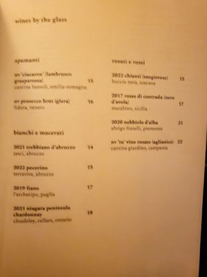 Menu photo 2 Contrada Toronto, ON