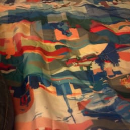 Funny motel 6 comforter. Tacky yet delightful. Funny motel 6 comforter. Tacky yet delightful.