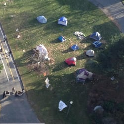 Occupy UMass - View from the Library