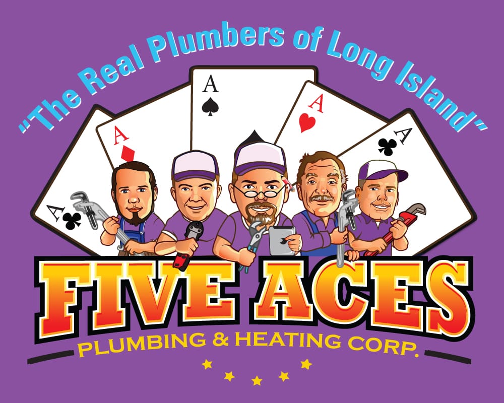Slide of Five Aces Plumbing and Heating