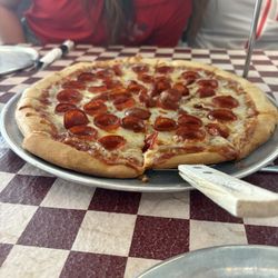 Brama's Pizzeria - "New York Style" Pepperoni Pizza