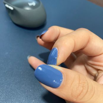 Blush Nail Spa - Cracked polish - Waxing Near Me - Houston, Texas
